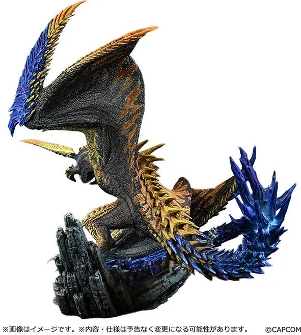Pre-order : Monster Hunter: Capcom Figure Builder Creators Model Shining Thunder Wyvern Rey Dau by Capcom