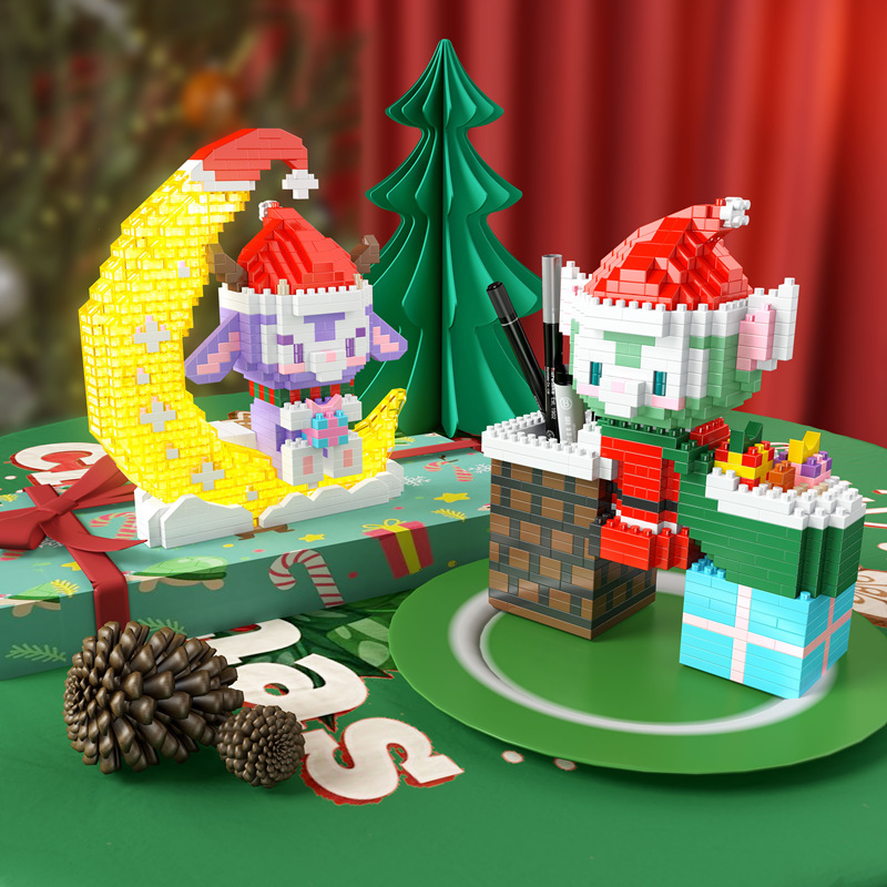 YKO P 2186 - 2190 - Sanrio x Disney Christmas - Stella Lou / Gelatoni / Hello Kitty / My Melody / Cinnamoroll / Pompompurin