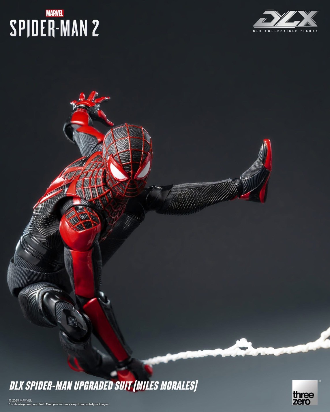 Pre-order : Marvel’s Spider-Man 2 DLX Spider-Man Upgraded Suit (Miles Morales) by Threezero