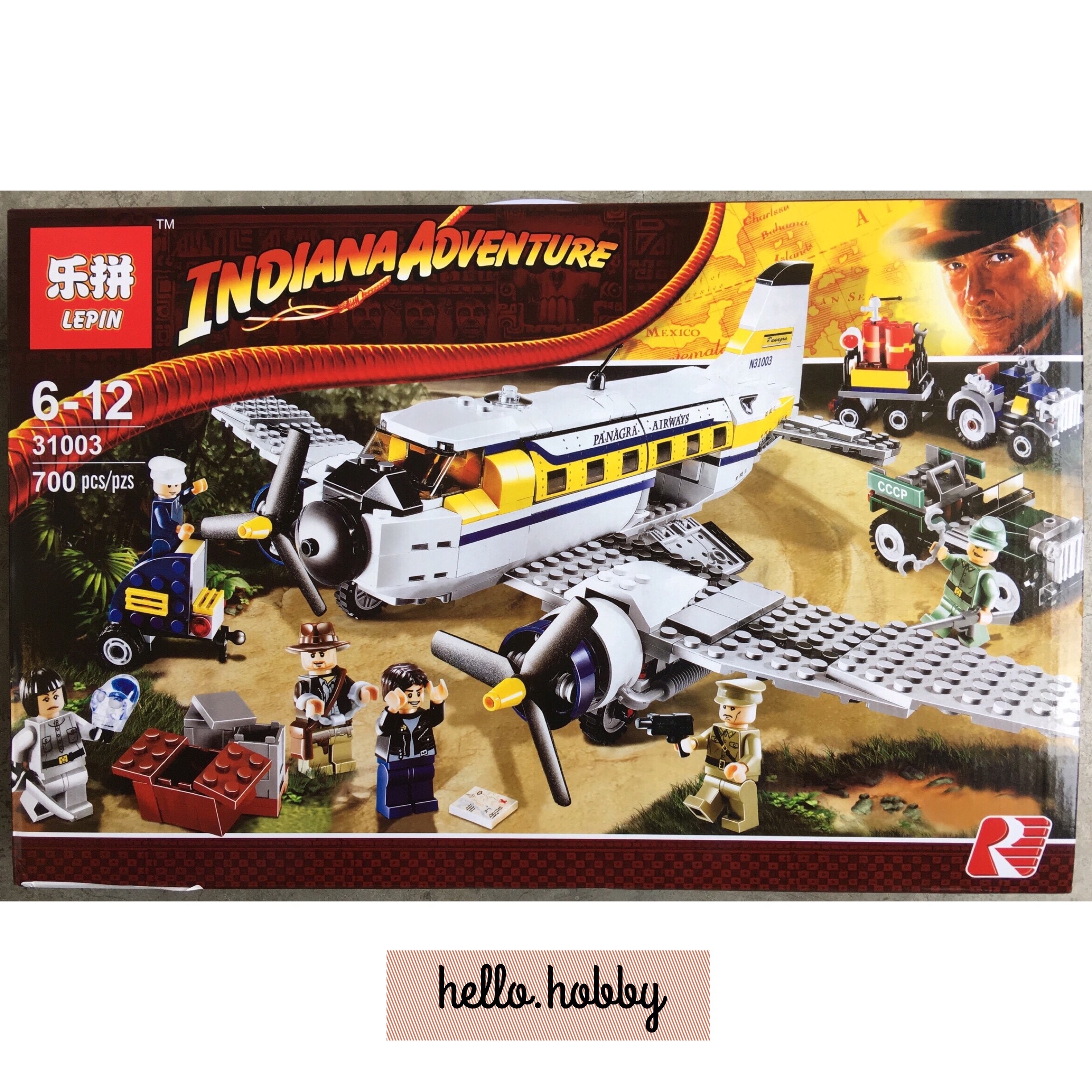 Lepin 31003 Indianna Jones Peril in Peru 700pcs