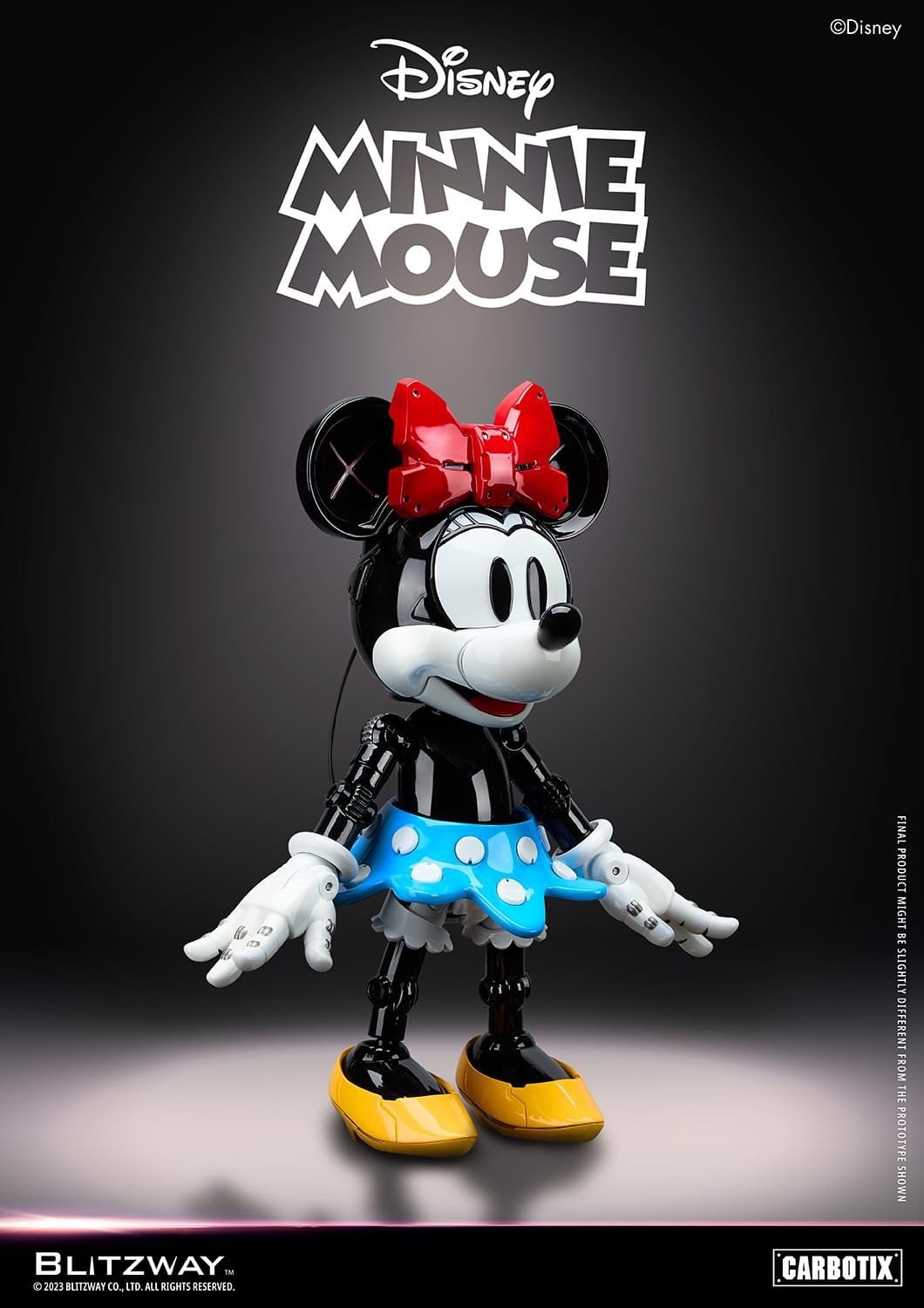 CARBOTIX - Disney Characters Series - Minnie Mouse by Blitzway x 5Pro Studio