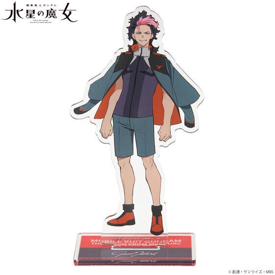 PRE-ORDER : Mobile Suit Gundam The Witch from Mercury Illustration by Mr. Mogumo Acrylic Stand