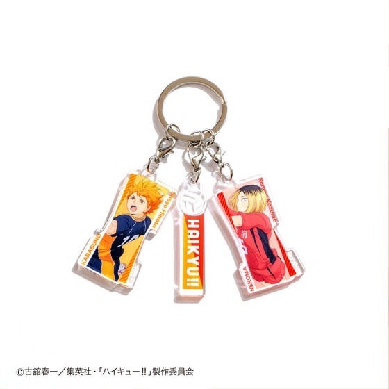 PRE-ORDER : Haikyu!! 3-piece Small Acrylic Keychain