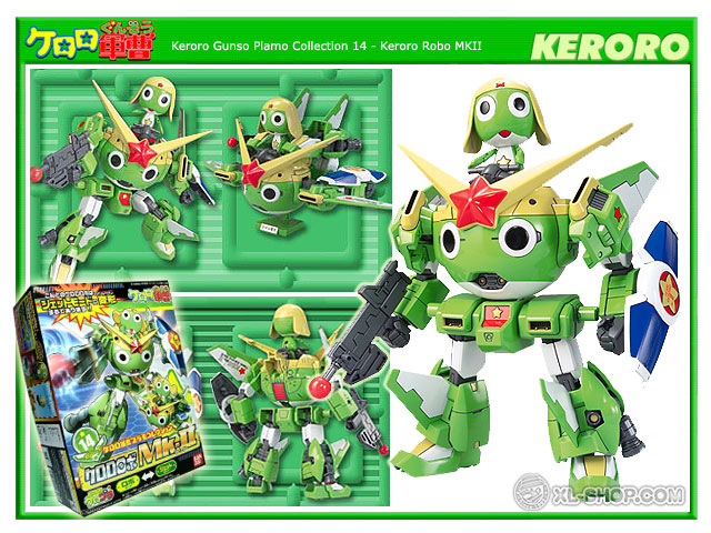 Keroro Gunso - Plamo Collection 14 Keroro Robo Mk-II by Bandai