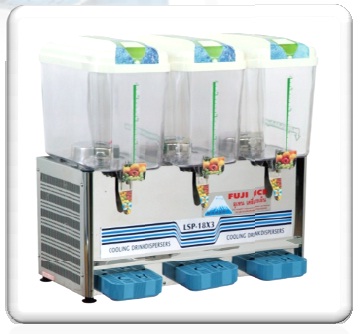 เครื่องจ่ายน้ำหวาน แบบน้ำพุ 3 โถ (12 ลิตร) ฟูจิไอซ์