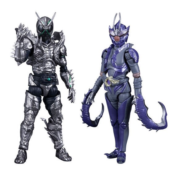 PRE-ORDER : SHODO-XX Kamen Rider SHADOWMOON & Mantis Monster Set