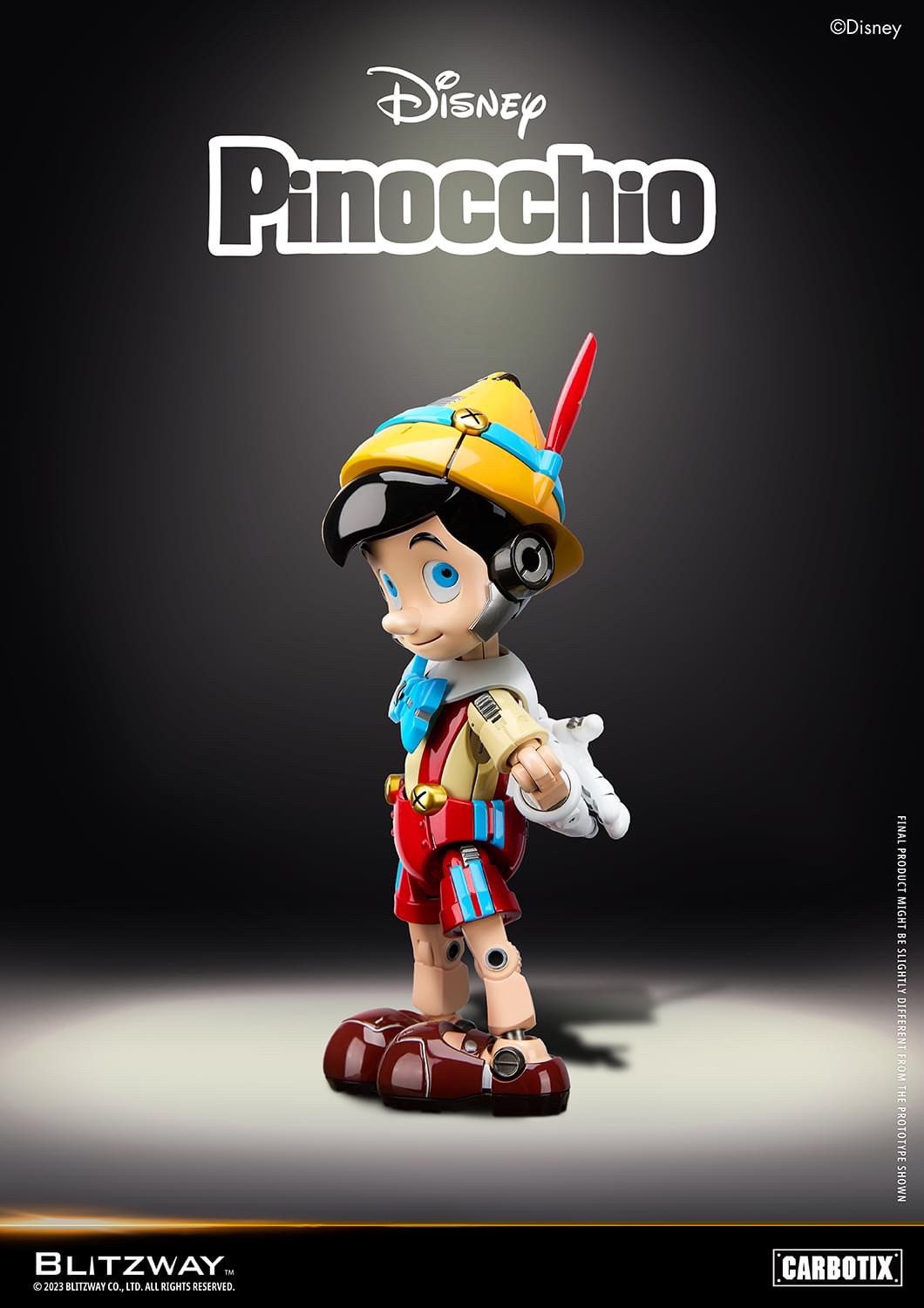 Pre-order : CARBOTIX Disney Characters Series Minnie Mouse / Goofy / PINOCCHIO by Blitzway x 5Pro Studio