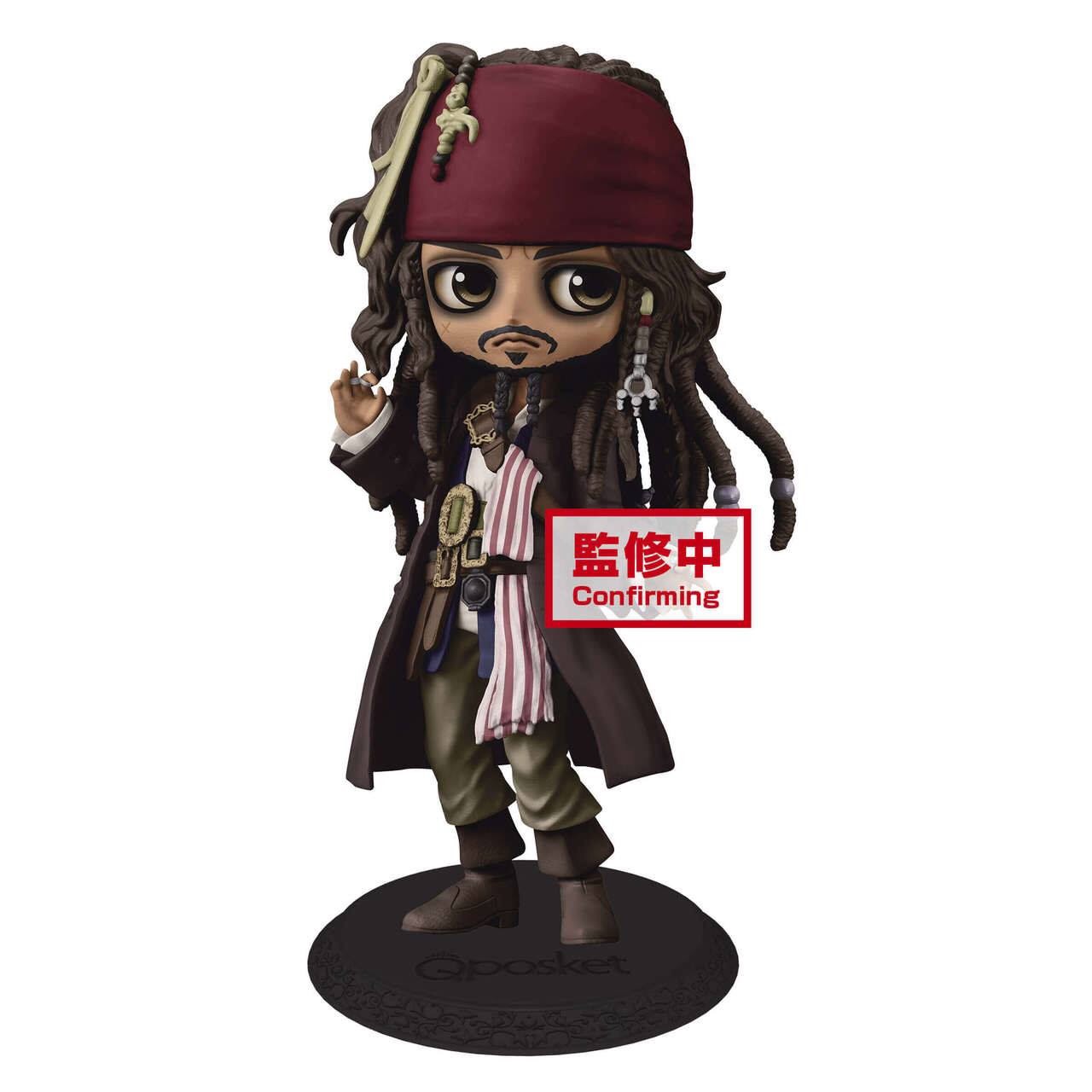 Pre-order : Q POSKET DISNEY CHARACTERS -JACK SPARROW- (VER.A/B)