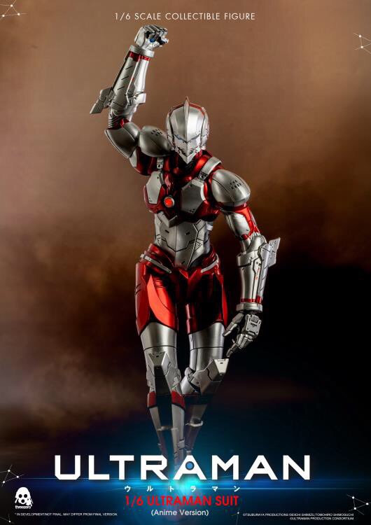 PRE-ORDER : Ultraman Suit (Anime Version) 1/6 Scale Collectible Figure By THREEZERO