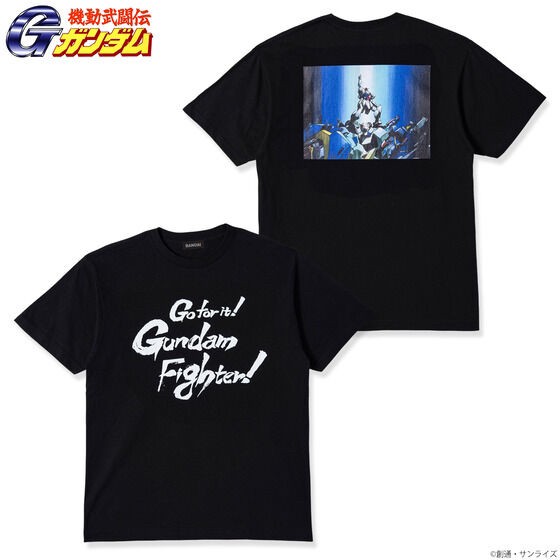 PRE-ORDER : Mobile Fighter G Gundam Go For It! Gundam Fighter! T-shirt