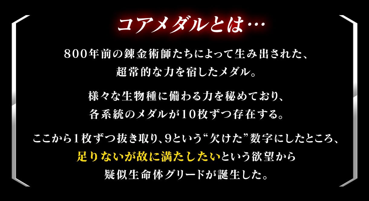 PRE-ORDER : CSM Core Medal Ankh Set