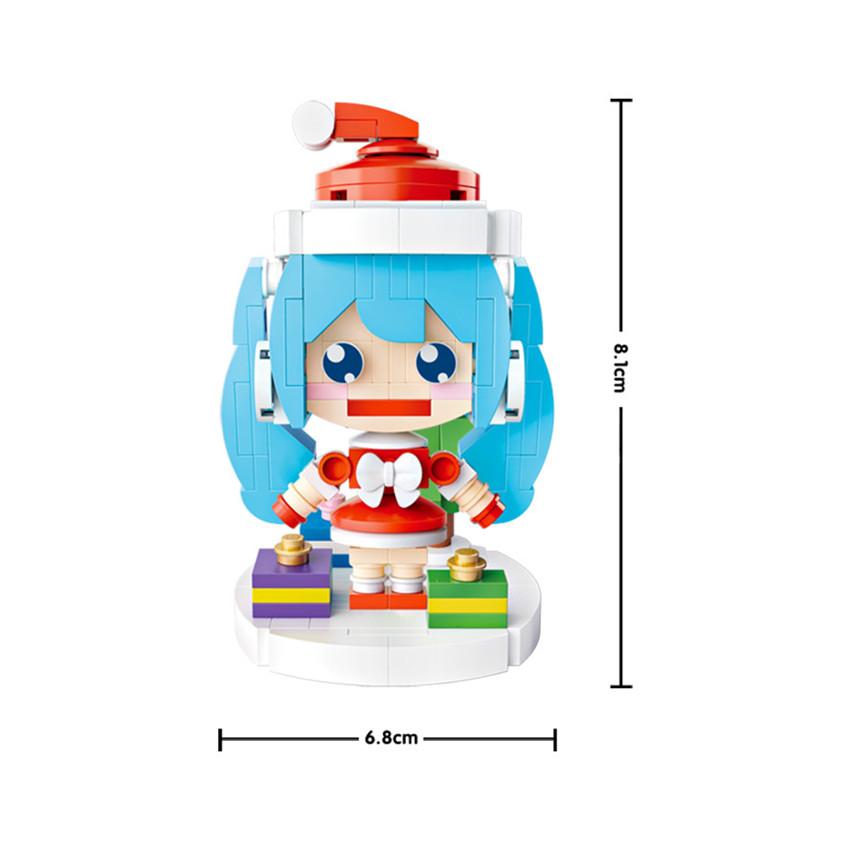 LOZ 1413-1418 Hello Girl Hatsune Miku