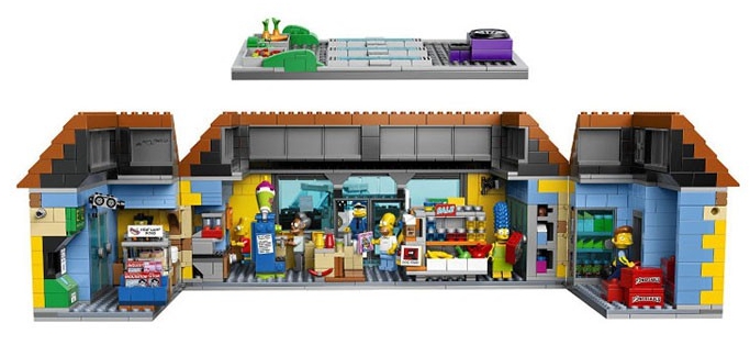 Lepin 16004 The Simpsons Kwik-E-Mart 2220pcs