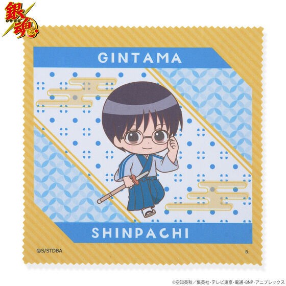 PRE-ORDER : [Hapikuro!] Gintama SD Pattern Mini Cloth (8 types in total) (Random)