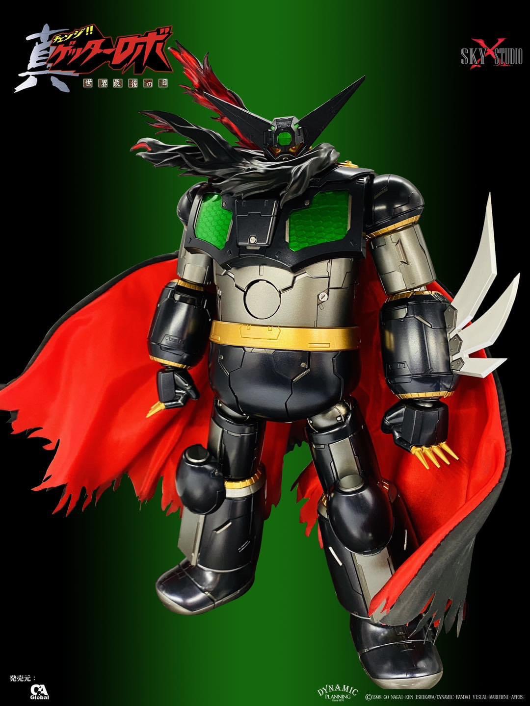 Pre-order : "Getter Robot: The Last Day" Black Getter by Sky X Studio