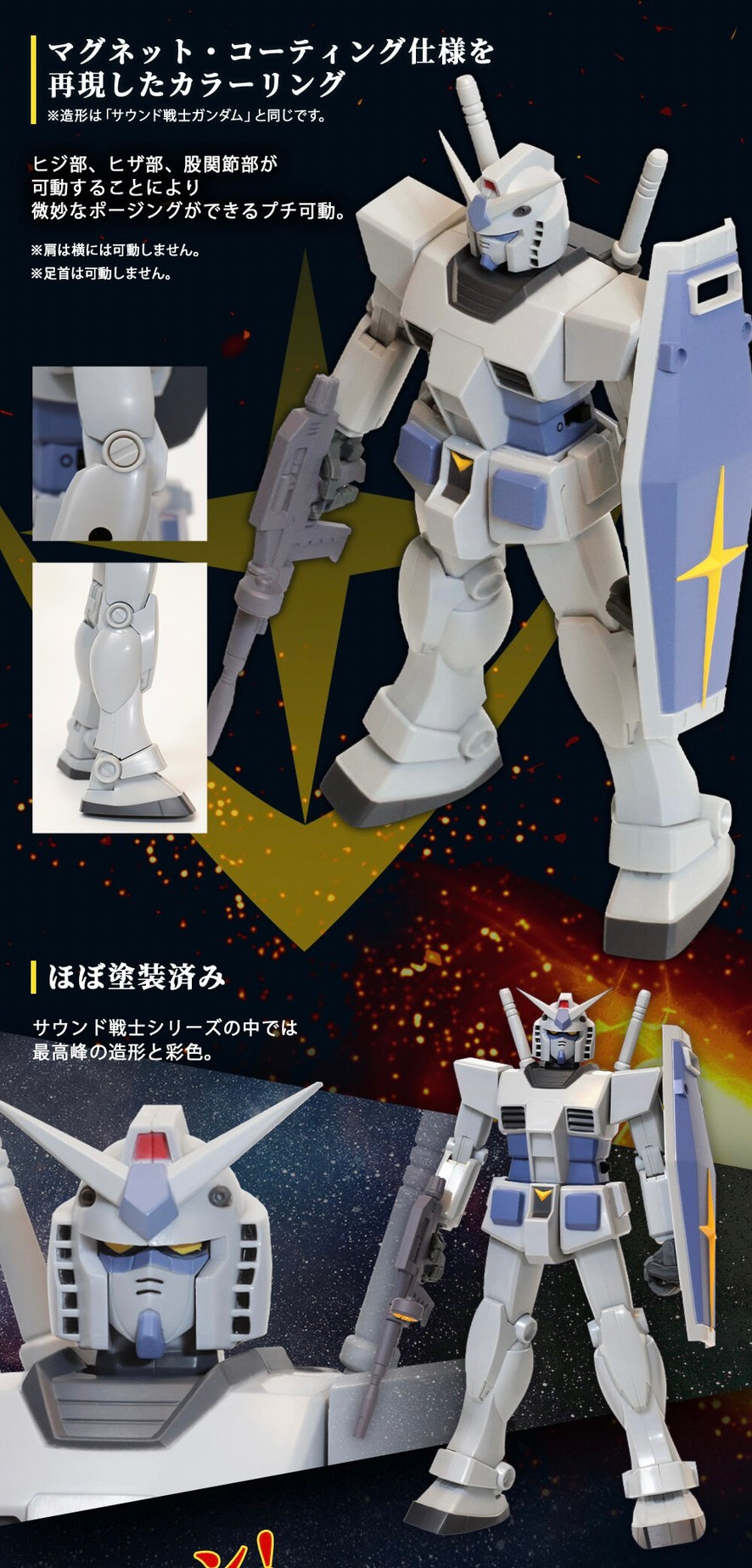 PRE-ORDER : Sound Warrior G-3 Gundam Premium