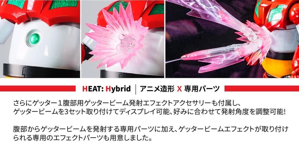 METAL HEAT Series Getter 1 (Getter Robo Armageddon ver.) by POSE+