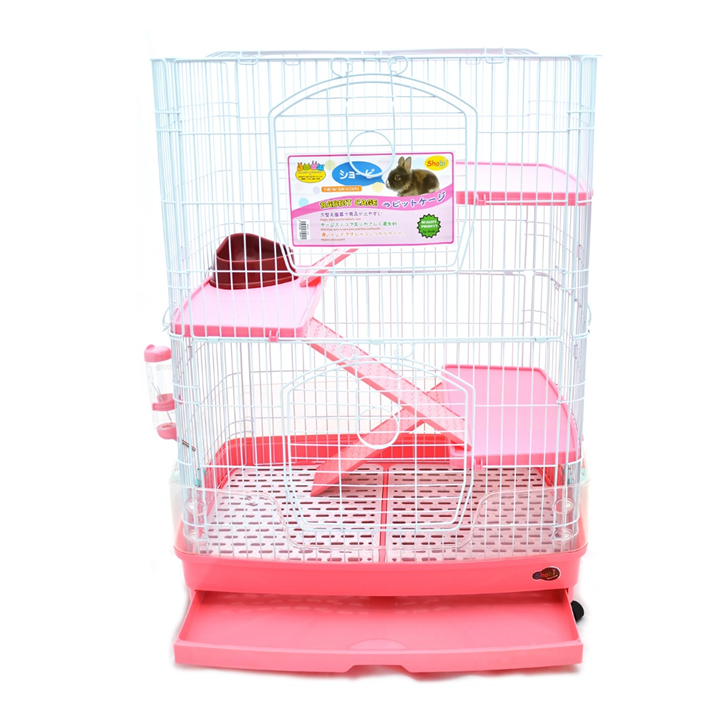 กรงกระต่าย กรงเฟอเรท 3 ชั้น F22