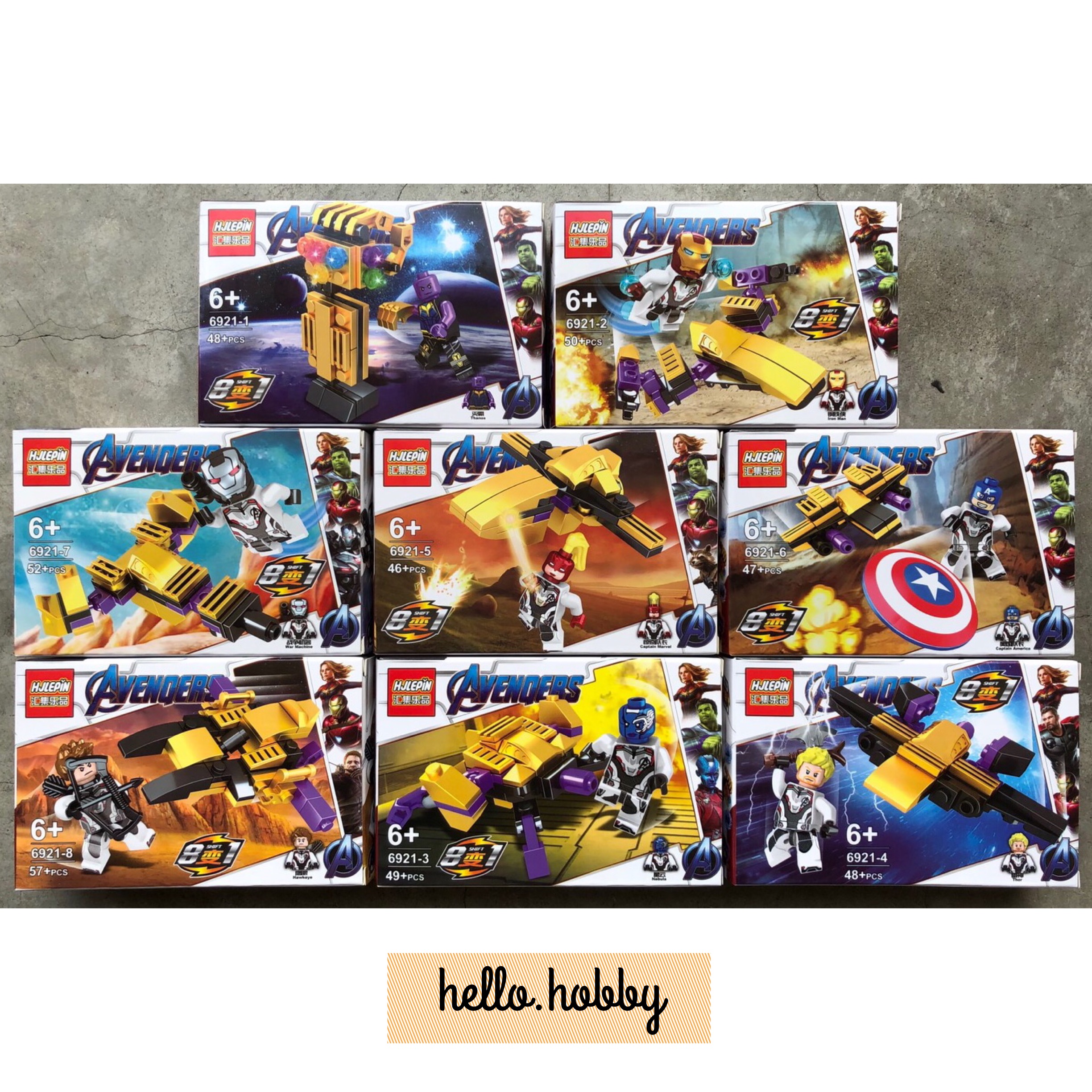 HJLepin 6921 Avengers