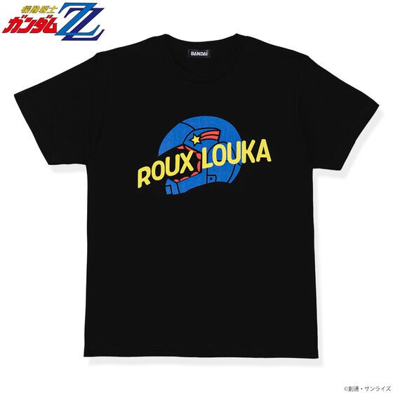 PRE-ORDER : Mobile Suit Gundam ZZ Loux Louka Series Helmet Print T-shirt