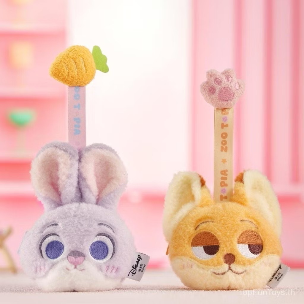 ตุ๊กตาพวงกุญแจ กระเป๋าใส่เหรียญ ลิขสิทธิ์แท้ - Disney - Zootopia Plush Pendant Coin Purse Keychain by Potdemiel