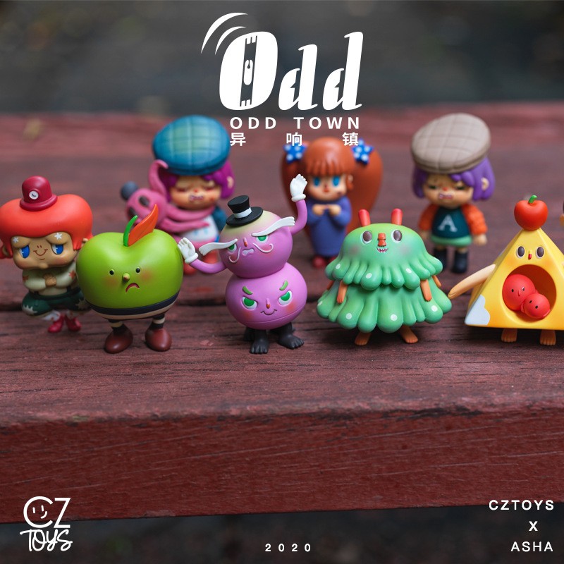 Blind Box - Odd Town by CZ Toys (Set of 8+1 secret)