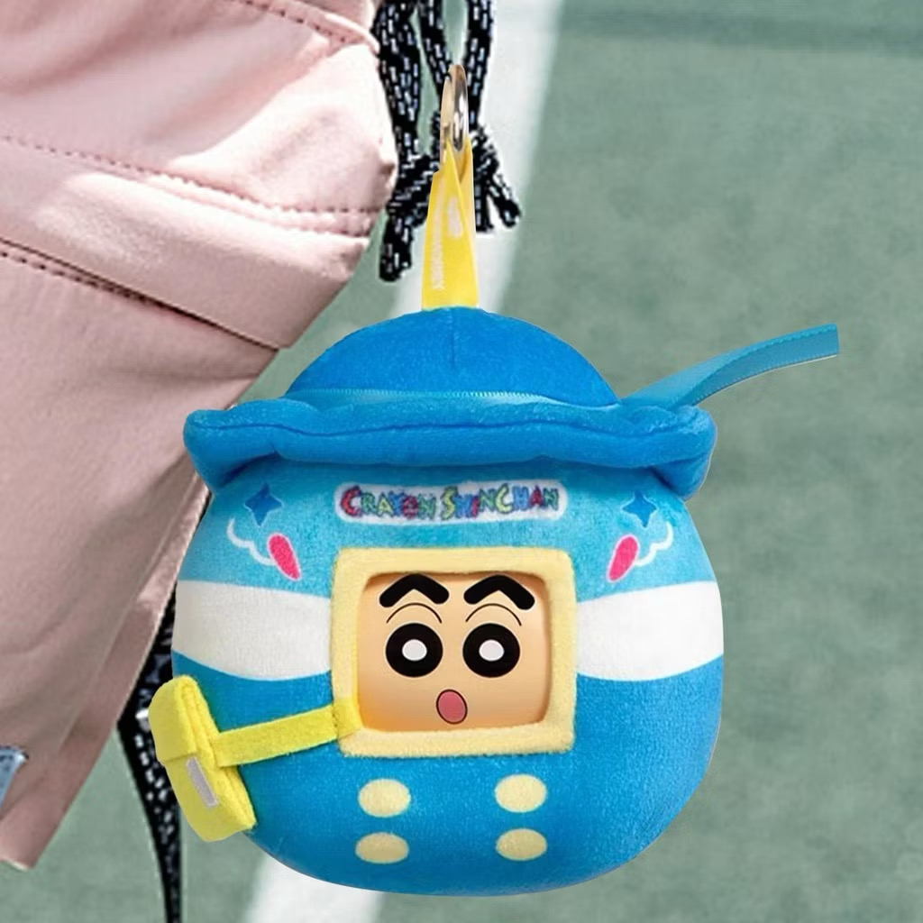 ตุ๊กตาพวงกุญแจ Crayon Shinchan Cute Face Turns Plush Toy Series by WONDERHOBBY