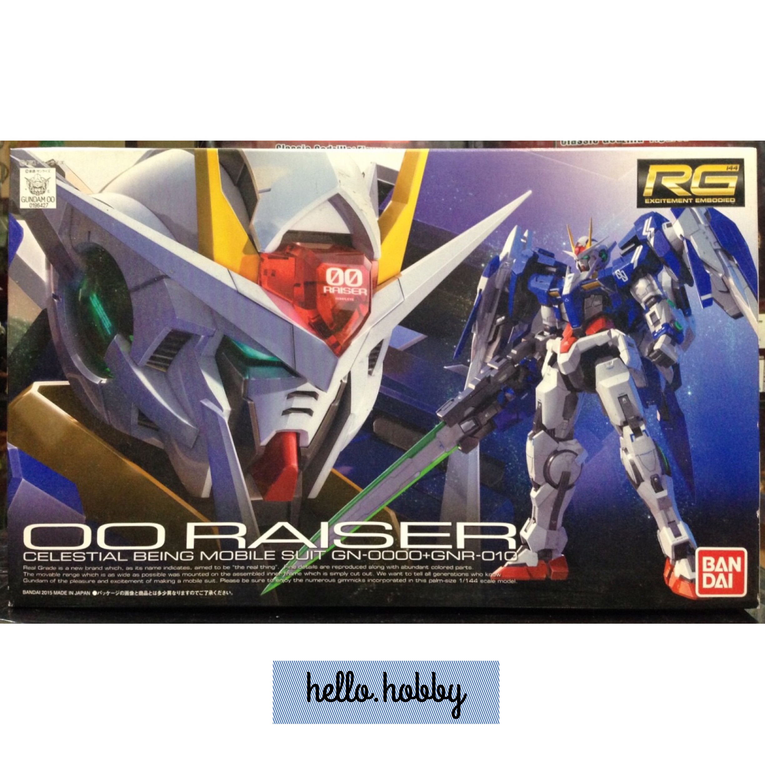 RG 1/144 OO Raiser by Bandai