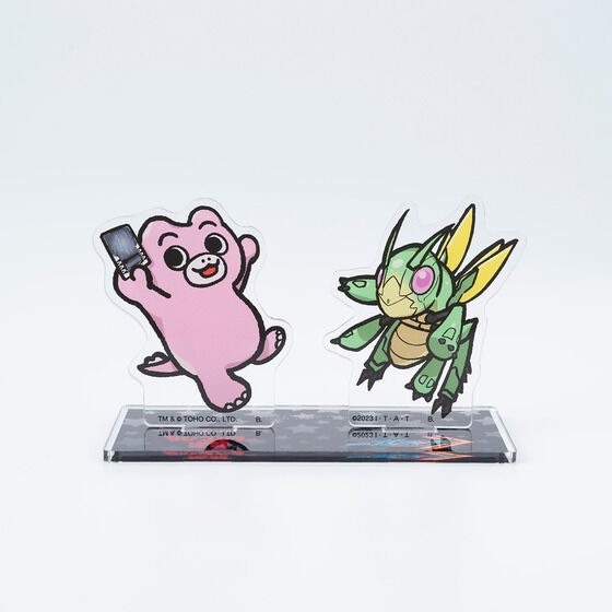 PRE-ORDER : Kamen Rider Gotchard x Chibi Godzilla's Counterattack Acrylic Stand (5 types)