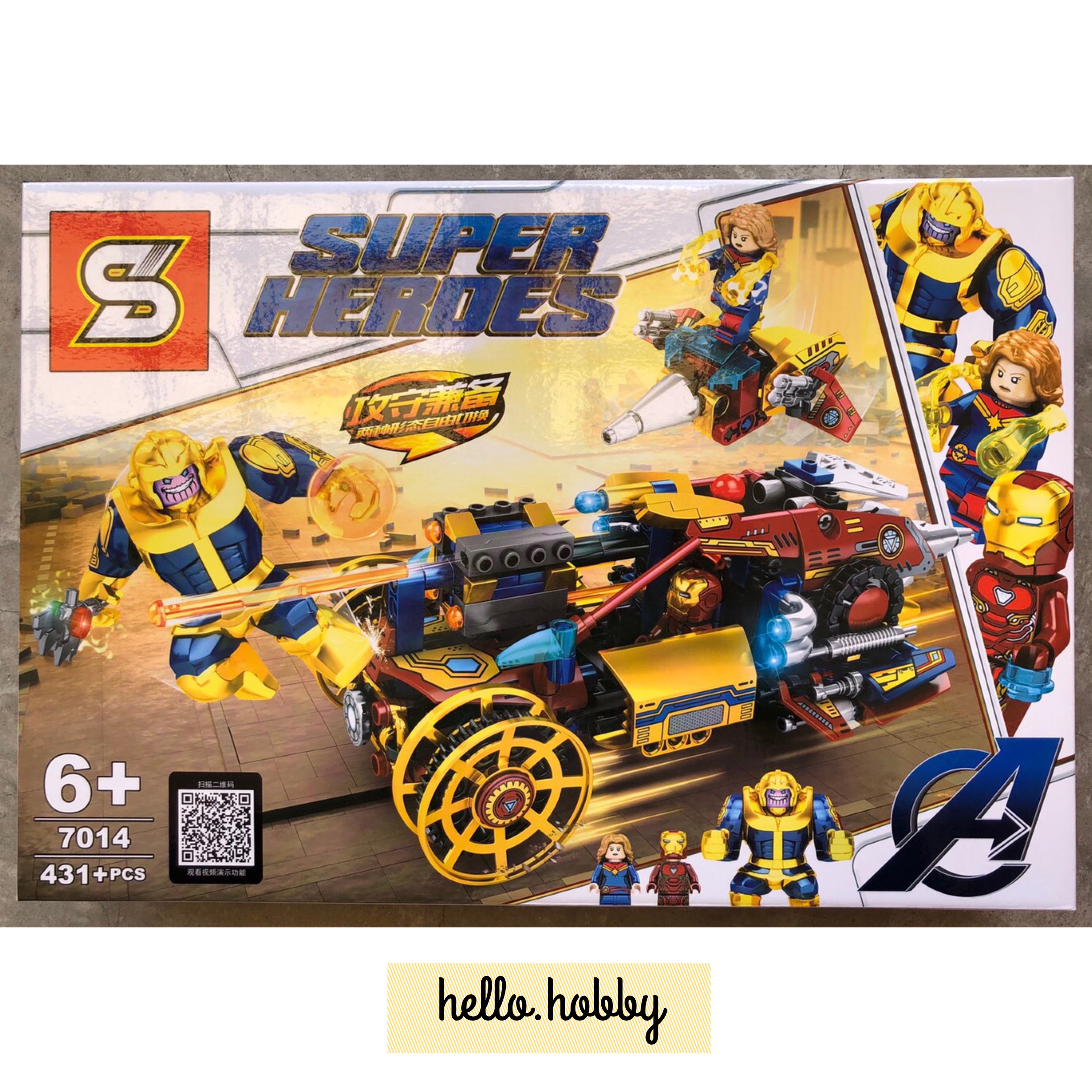 SY 7014 Avengers 431pcs