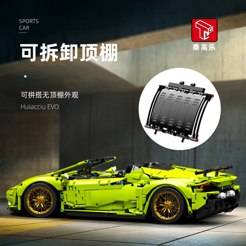 T 5003 Lamborghini Huracan Evo Spyder 3558pcs