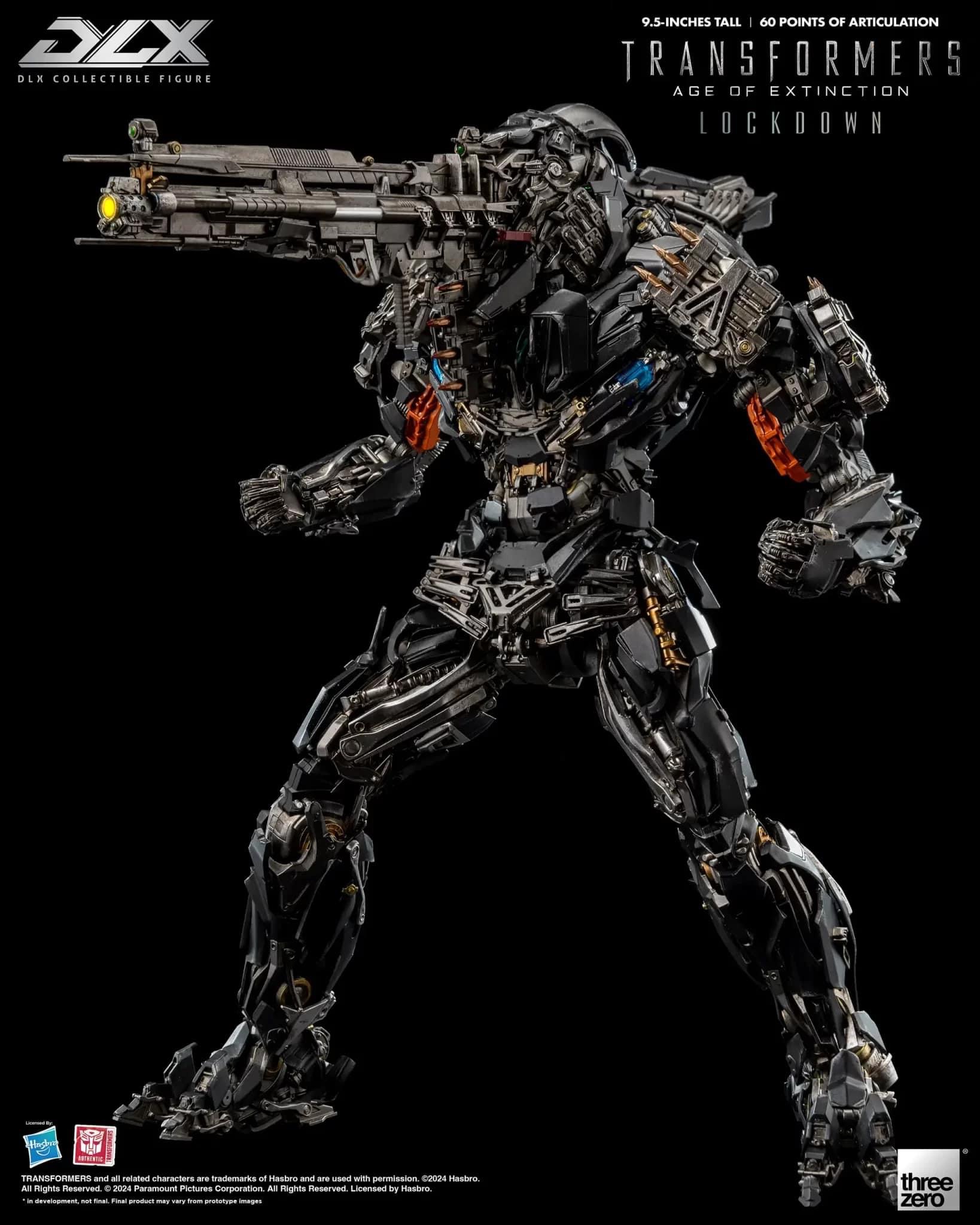 Pre-order : Transformers: Age of Extinction DLX Lockdown by ThreeZero