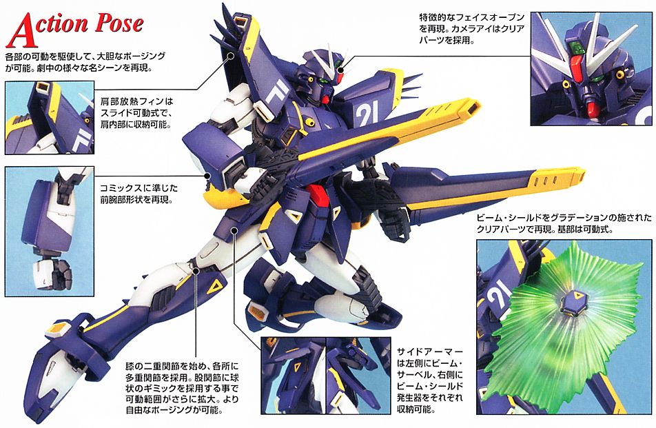 MG 1/100 Gundam F91 Harrison Martin Custom by Bandai