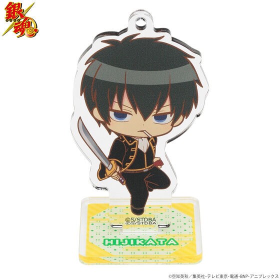 PRE-ORDER : [Hapikuro!] Gintama SD Acrylic Stand Keychain (8 types in total) (Random)