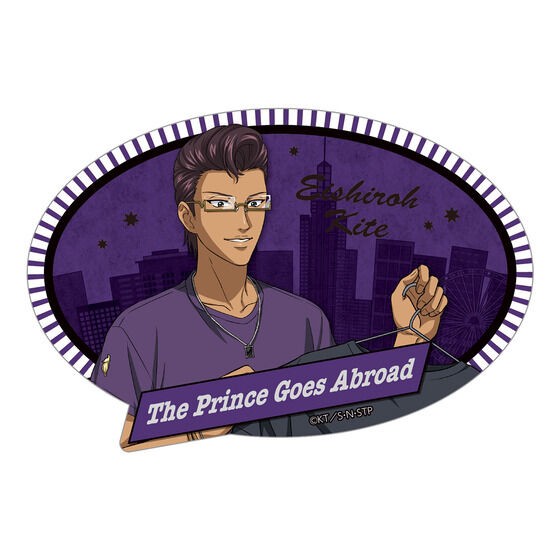 PRE-ORDER : New Prince of Tennis The Prince Goes Abroad Luggage Sticker Set