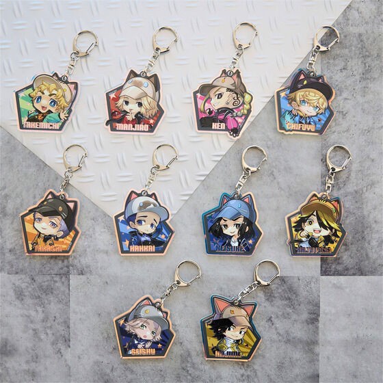 PRE-ORDER : TV anime "Tokyo Revengers" in NAMJATOWN Glitter Keychain (Random)