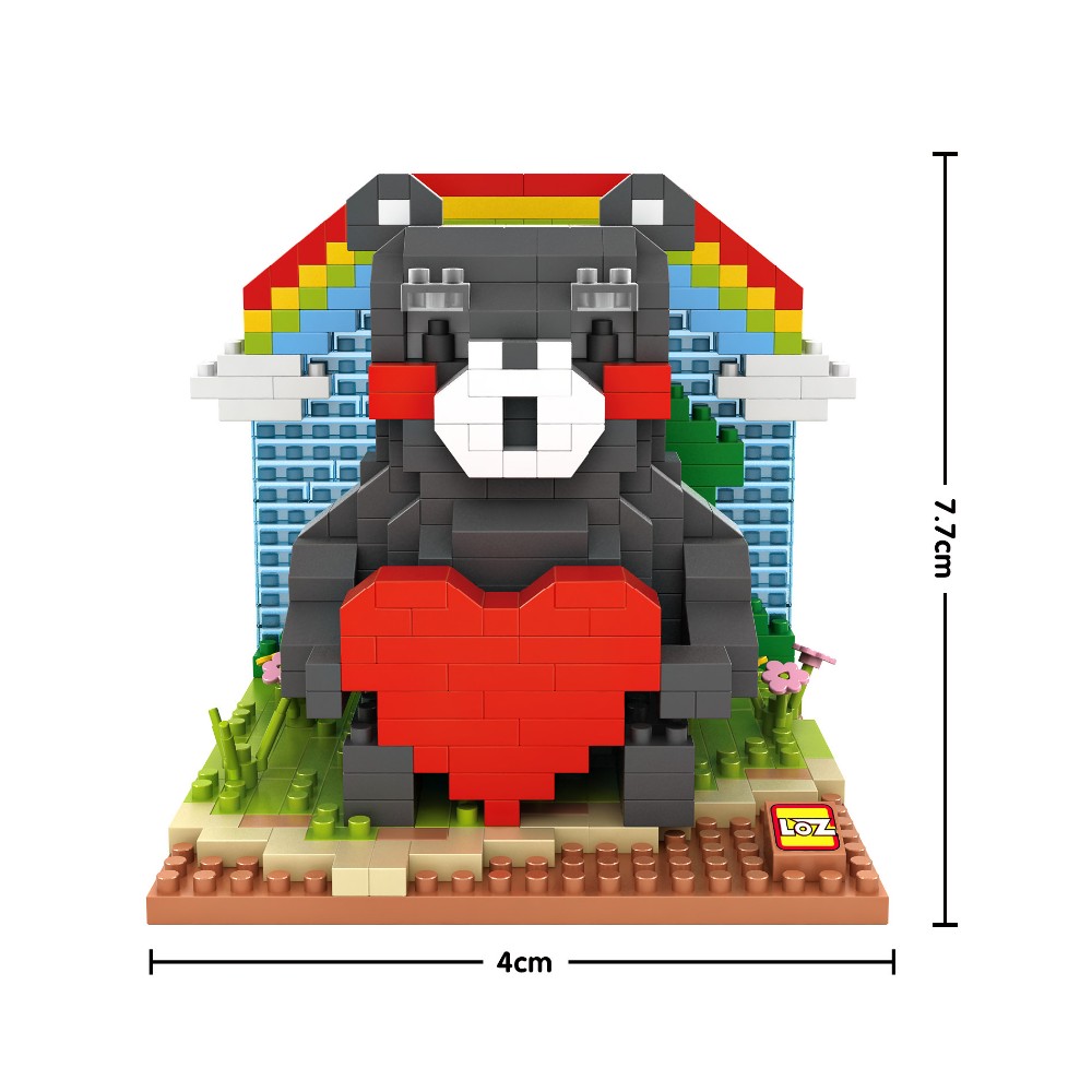 LOZ 9841-9843 Kumamon