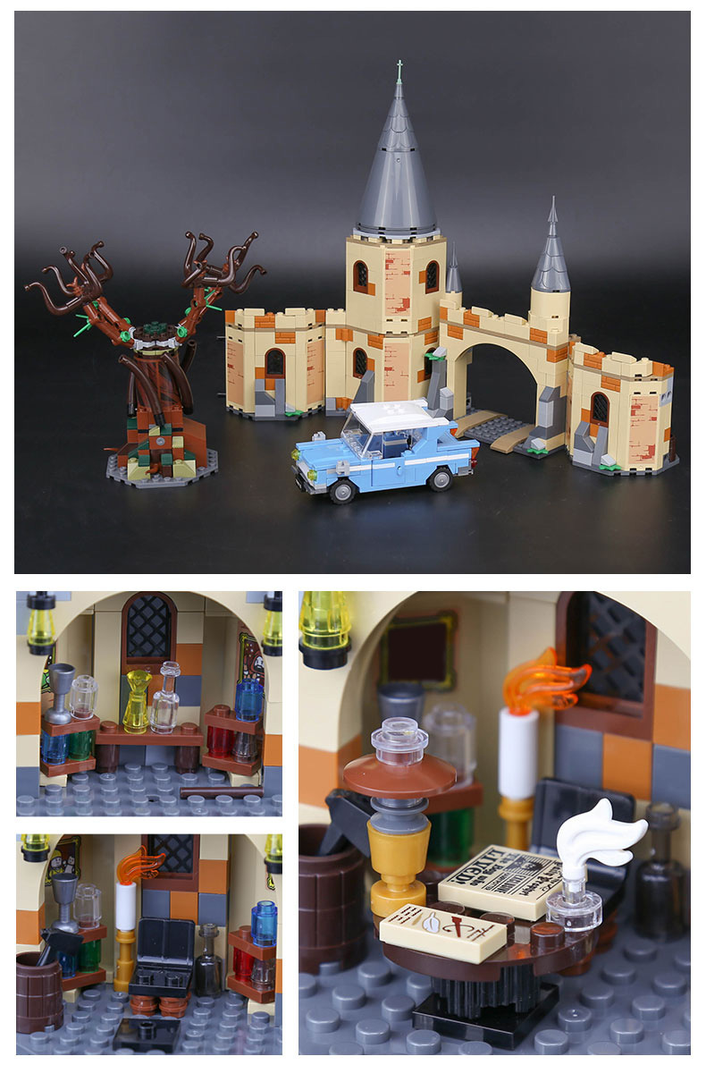 Lepin 16054 Harry Potter Hogwarts Whomping Willow 844pcs