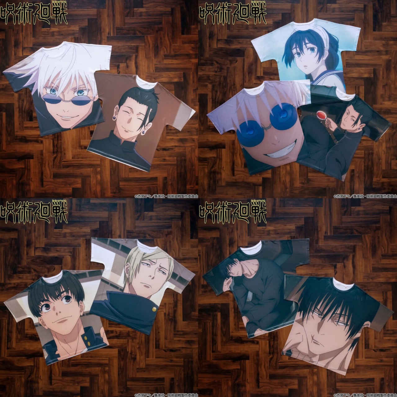 PRE-ORDER : Jujutsu Kaisen Portrait Full Graphic T-shirt ~Kaitama/Tamaori~ (9 types in total)