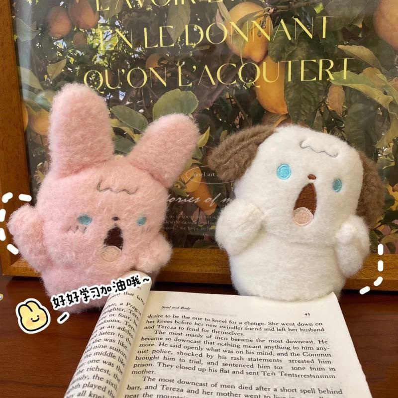 พวงกุญแจ Screaming & Shouting Puppy Dog 🐶 Kitten Cat 🐱 Teddy Bear 🐻 Bunny Rabbit 🐰 Fluffy Plush Keychain