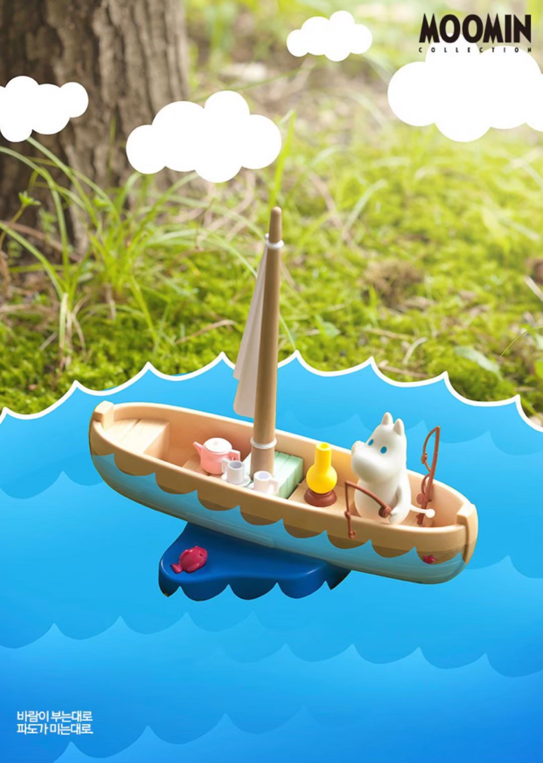 ฟิกเกอร์ Moomin Collection Vol.1-5 by Academy Hobby Model Kits