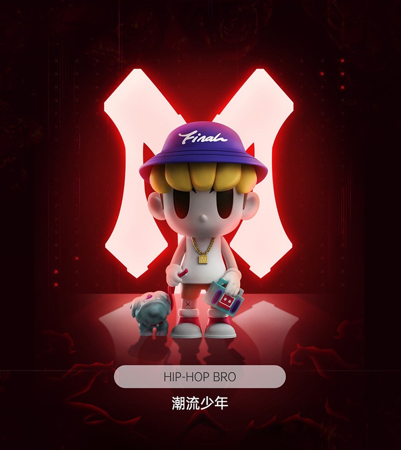 Blind Box ชุดกล่องสุ่มไอดอล - Final (M) Call Me by Fire by Jelly Monster (Set of 9 + 1secret)