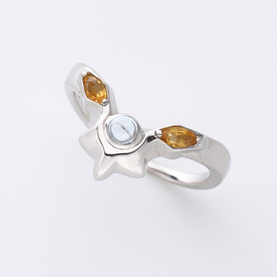 PRE-ORDER : Ultraman R/B Ultrawoman Grigio Silver925 Ring