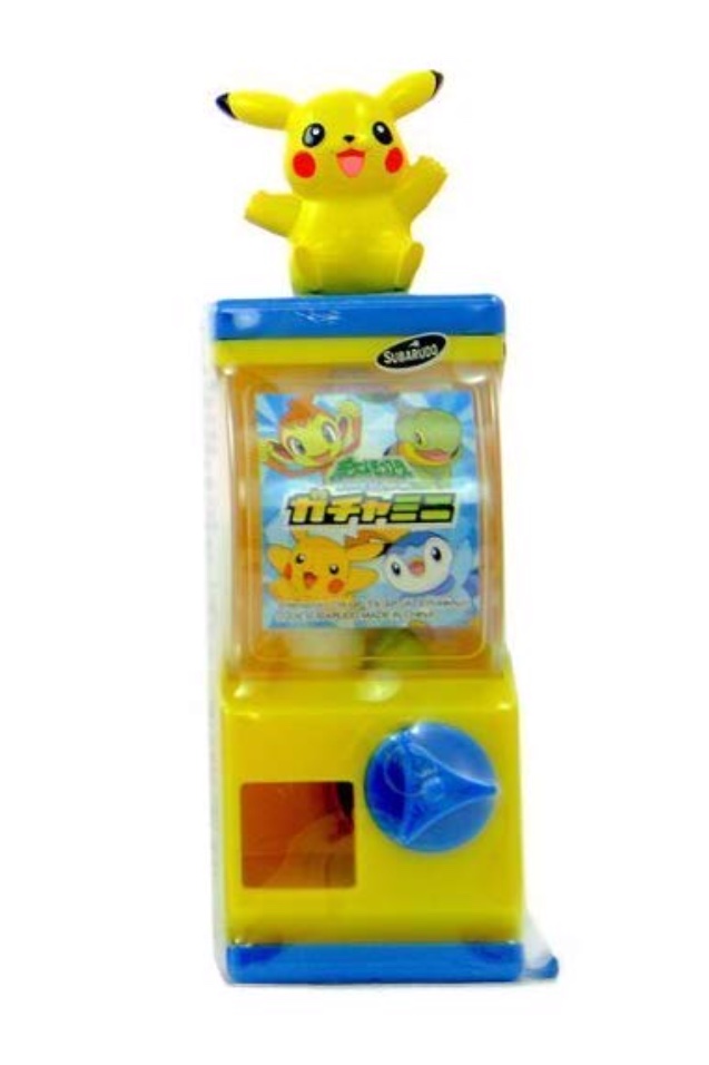 Pokemon MINI GACHA Pokemon Capsule Toy Vending Machine With Candy by ApexT (Set of 4)