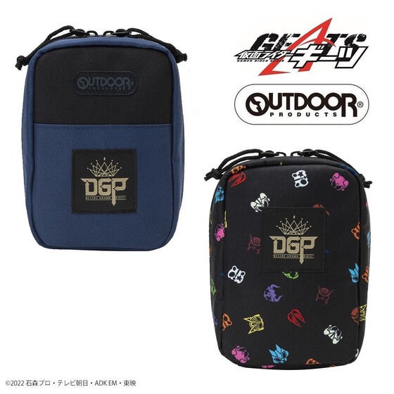 PRE-ORDER : Kamen Rider Geats OUTDOOR PRODUCTS BLACK LABEL Vertical Pouch