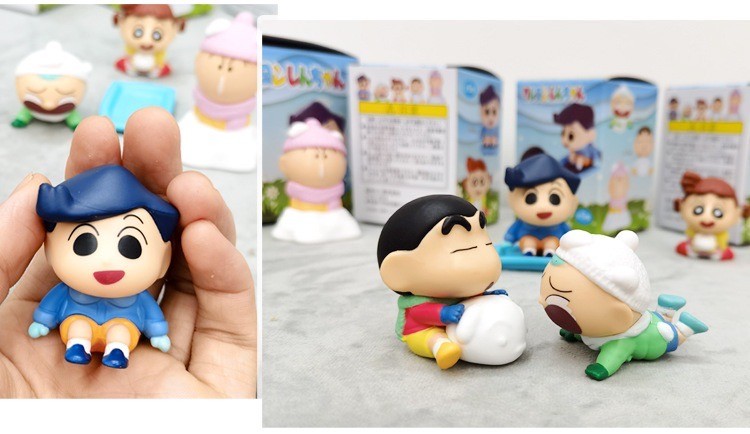 โมเดล Crayon Shinchan - Snow Battle Winter Series (Set of 5)