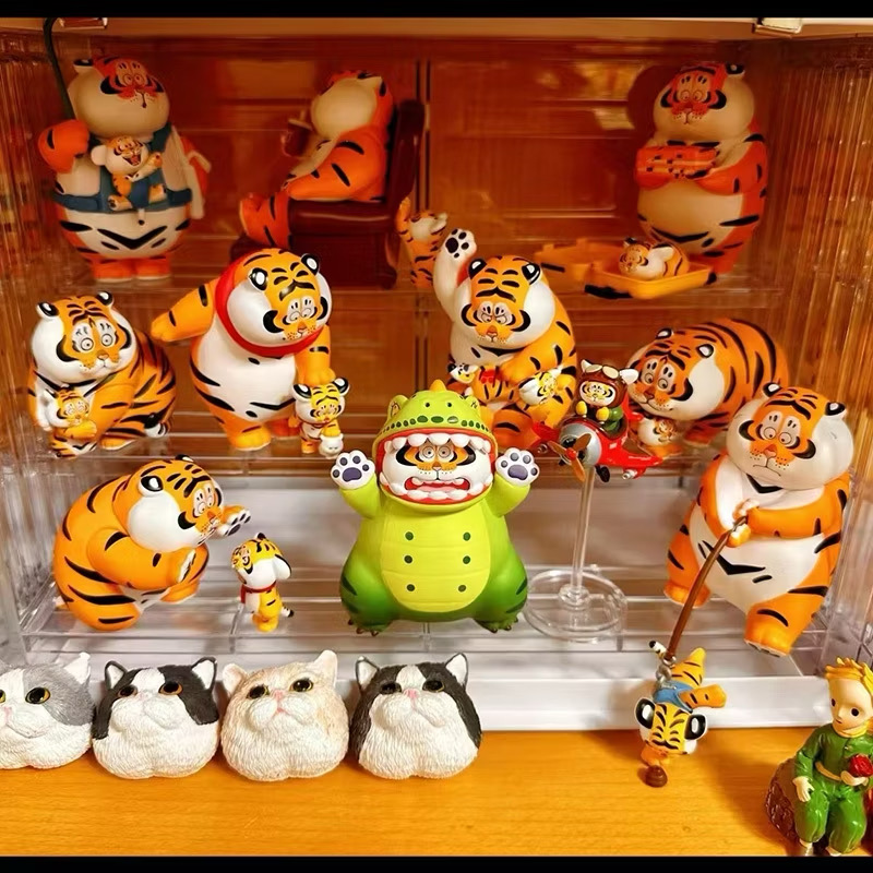 โมเดลได้ 1 ตัว | Panghu I,m Not Fat Tiger - Father & Stubborn Son Series by Funism