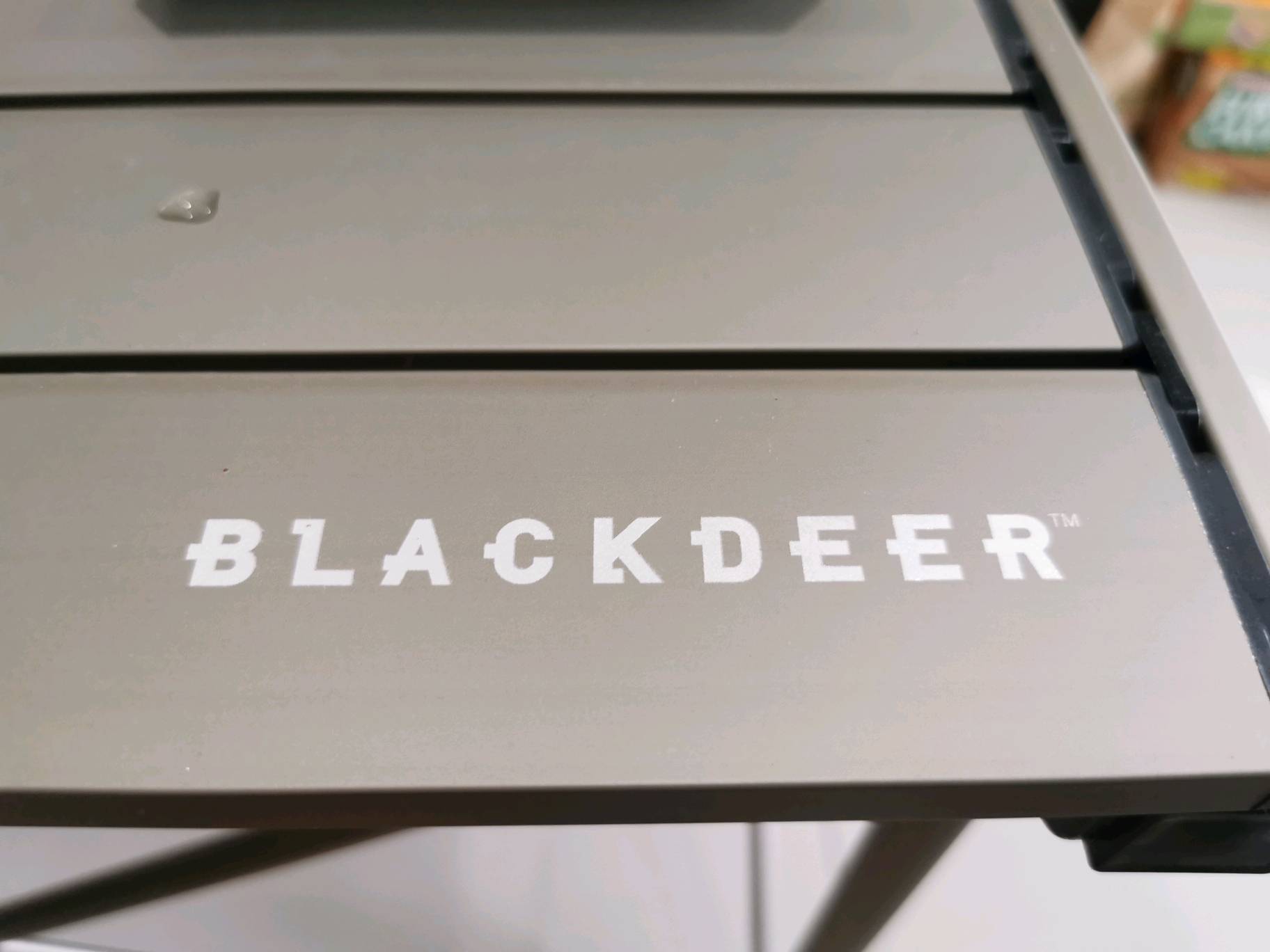 BlackDeer Table Champagna Gold Folding Table