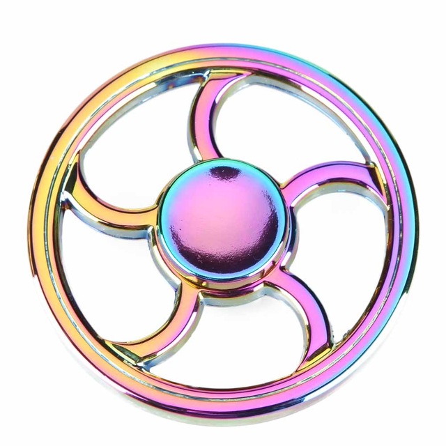 Fidget Spinner - Rainbow Wheel