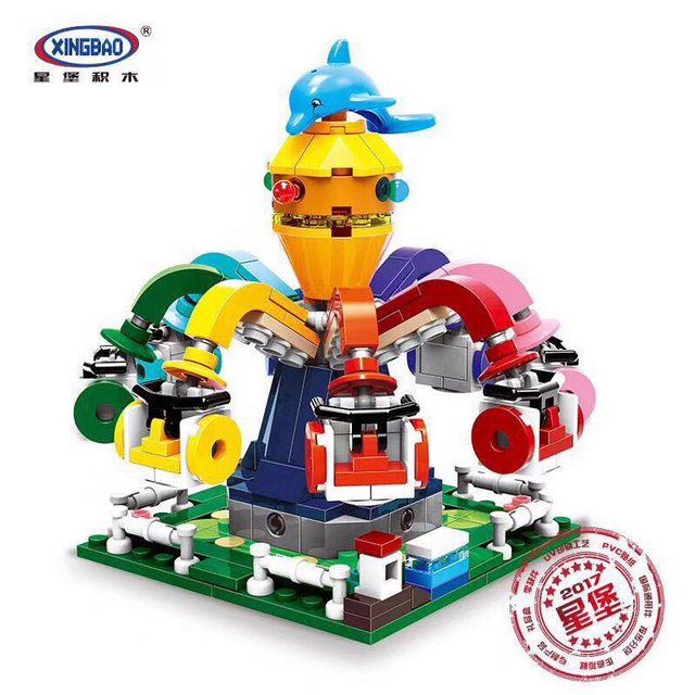 Xingbao XB-01108 Colorful World Spinning Octopus 350pcs